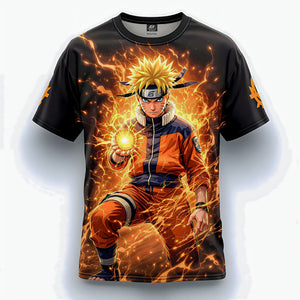 Naruto Anime Printed T-shirt Design